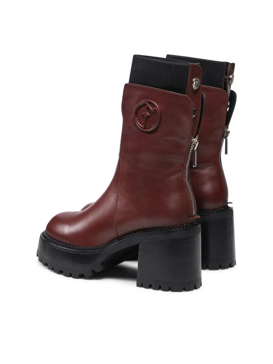 Eva Minge Γυναίκες Biker Μποτάκια Μποτάκια EM-40-10-001277 Καφέ 3 Eva Minge Γυναίκες Biker Μποτάκια Μποτάκια EM-40-10-001277 Καφέ - Image 3