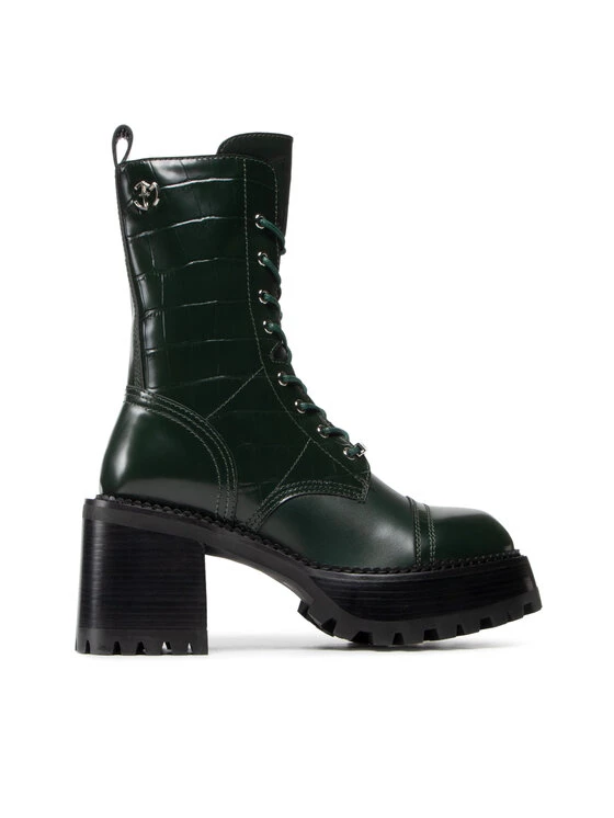 Eva Minge Γυναίκες Biker Μποτάκια Μποτάκια EM-40-10-001274 Πράσινο 2 Eva Minge Γυναίκες Biker Μποτάκια Μποτάκια EM-40-10-001274 Πράσινο - Image 2