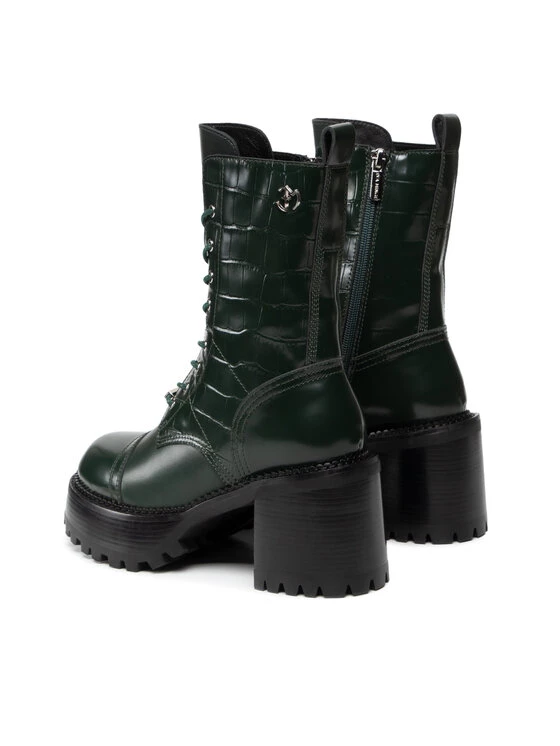 Eva Minge Γυναίκες Biker Μποτάκια Μποτάκια EM-40-10-001274 Πράσινο 3 Eva Minge Γυναίκες Biker Μποτάκια Μποτάκια EM-40-10-001274 Πράσινο - Image 3