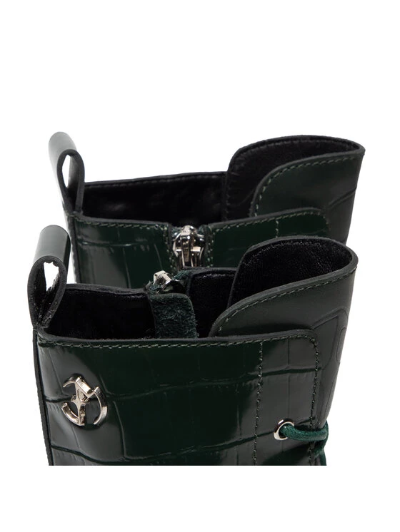 Eva Minge Γυναίκες Biker Μποτάκια Μποτάκια EM-40-10-001274 Πράσινο 6 Eva Minge Γυναίκες Biker Μποτάκια Μποτάκια EM-40-10-001274 Πράσινο - Image 6