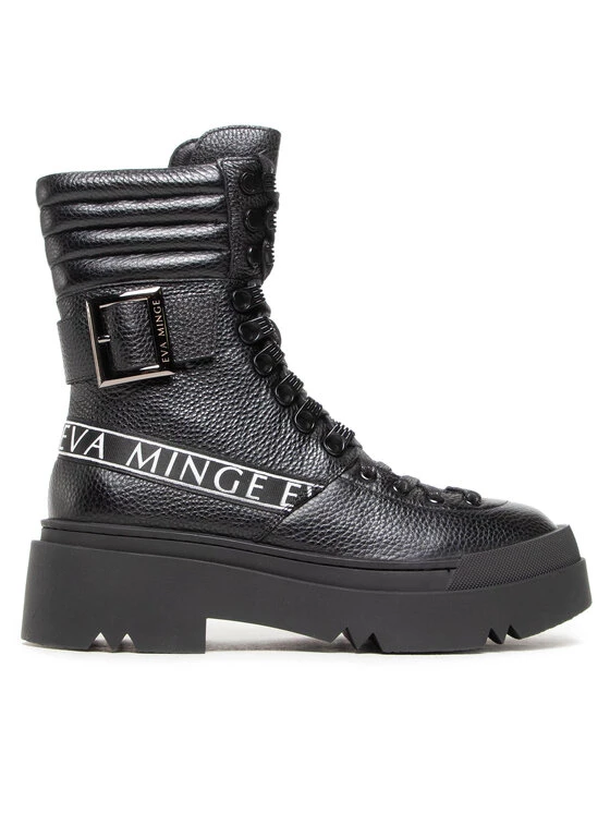 Eva Minge Γυναίκες Biker Μποτάκια Μποτάκια EM-40-10-001276 Μαύρο 2 Eva Minge Γυναίκες Biker Μποτάκια Μποτάκια EM-40-10-001276 Μαύρο - Image 2