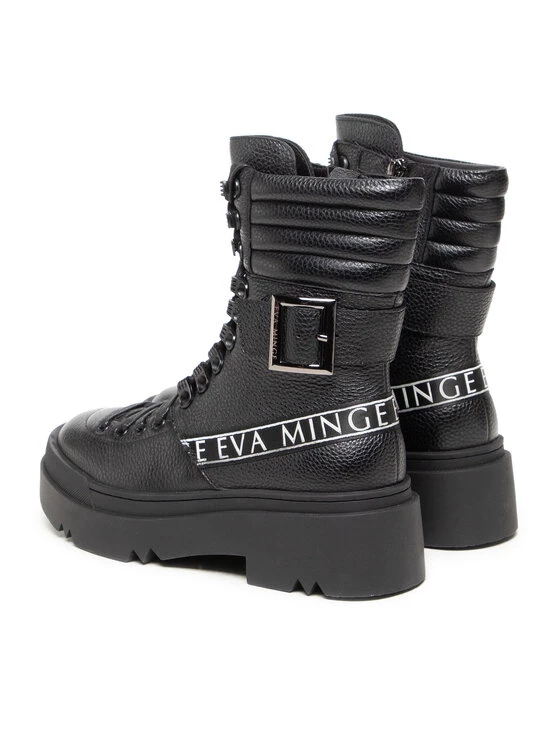 Eva Minge Γυναίκες Biker Μποτάκια Μποτάκια EM-40-10-001276 Μαύρο 3 Eva Minge Γυναίκες Biker Μποτάκια Μποτάκια EM-40-10-001276 Μαύρο - Image 3