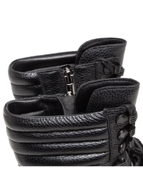 Eva Minge Γυναίκες Biker Μποτάκια Μποτάκια EM-40-10-001276 Μαύρο 6 Eva Minge Γυναίκες Biker Μποτάκια Μποτάκια EM-40-10-001276 Μαύρο - Image 6