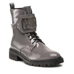 Eva Minge Γυναίκες Biker Μποτάκια Μποτάκια EM-21-10-001343 Γκρι
