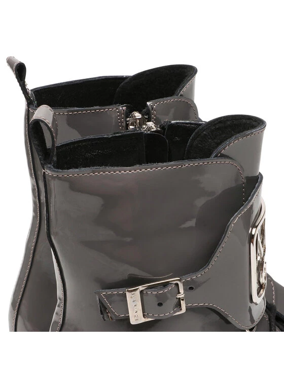 Eva Minge Γυναίκες Biker Μποτάκια Μποτάκια EM-21-10-001343 Γκρι 6 Eva Minge Γυναίκες Biker Μποτάκια Μποτάκια EM-21-10-001343 Γκρι - Image 6