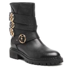 Eva Minge Γυναίκες Biker Μποτάκια Μποτάκια EM-21-10-001355 Μαύρο