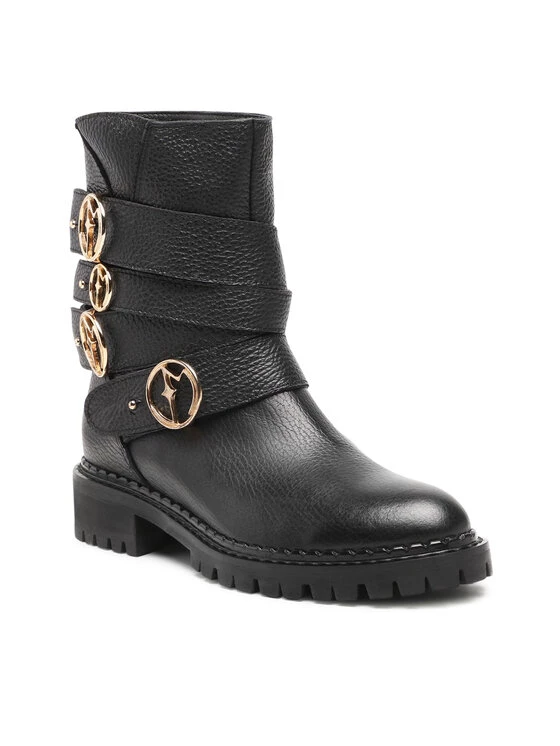 Eva Minge Γυναίκες Biker Μποτάκια Μποτάκια EM-21-10-001355 Μαύρο 1 Eva Minge Γυναίκες Biker Μποτάκια Μποτάκια EM-21-10-001355 Μαύρο