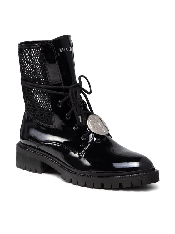 Eva Minge Γυναίκες Biker Μποτάκια Μποτάκια EM-21-10-001306 Μαύρο 1 Eva Minge Γυναίκες Biker Μποτάκια Μποτάκια EM-21-10-001306 Μαύρο