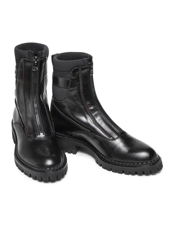 Eva Minge Γυναίκες Biker Μποτάκια Μποτάκια EM-21-10-001307 Μαύρο 5 Eva Minge Γυναίκες Biker Μποτάκια Μποτάκια EM-21-10-001307 Μαύρο - Image 5