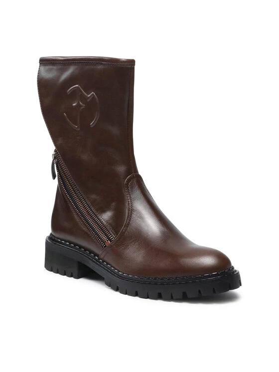 Eva Minge Γυναίκες Biker Μποτάκια Μποτάκια EM-21-10-001298 Πράσινο 1 Eva Minge Γυναίκες Biker Μποτάκια Μποτάκια EM-21-10-001298 Πράσινο