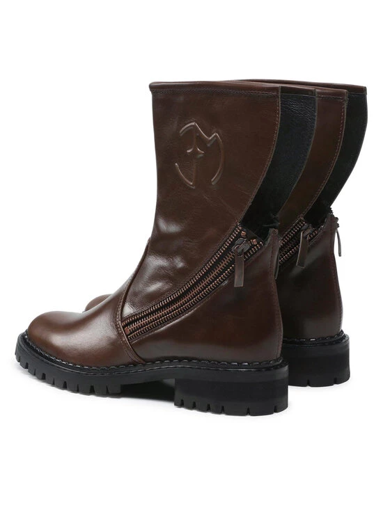 Eva Minge Γυναίκες Biker Μποτάκια Μποτάκια EM-21-10-001298 Πράσινο 3 Eva Minge Γυναίκες Biker Μποτάκια Μποτάκια EM-21-10-001298 Πράσινο - Image 3