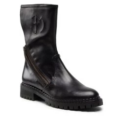 Eva Minge Γυναίκες Biker Μποτάκια Ορειβατικά παπούτσια EM-21-10-001298 Μαύρο