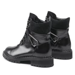 Eva Minge Γυναίκες Biker Μποτάκια Ορειβατικά παπούτσια EM-21-10-001295 Μαύρο -Eva Minge Κατάστημα unnamed file 2314