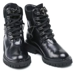 Eva Minge Γυναίκες Biker Μποτάκια Ορειβατικά παπούτσια EM-21-10-001295 Μαύρο -Eva Minge Κατάστημα unnamed file 2316