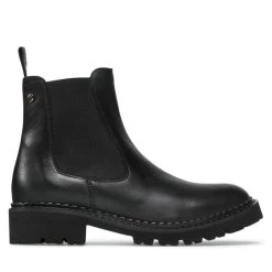 Eva Minge Γυναίκες Biker Μποτάκια Μπότες πάνω από το γόνατο EM-21-10-001296 Μαύρο -Eva Minge Κατάστημα unnamed file 2320