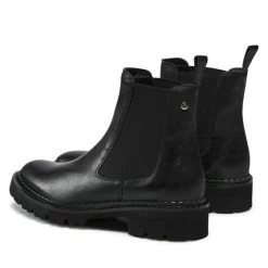 Eva Minge Γυναίκες Biker Μποτάκια Μπότες πάνω από το γόνατο EM-21-10-001296 Μαύρο -Eva Minge Κατάστημα unnamed file 2321