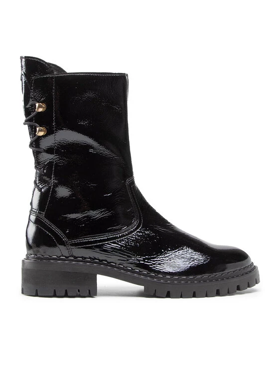 Eva Minge Γυναίκες Biker Μποτάκια Μποτάκια EM-21-10-001289 Μαύρο 2 Eva Minge Γυναίκες Biker Μποτάκια Μποτάκια EM-21-10-001289 Μαύρο - Image 2