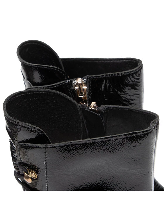 Eva Minge Γυναίκες Biker Μποτάκια Μποτάκια EM-21-10-001289 Μαύρο 6 Eva Minge Γυναίκες Biker Μποτάκια Μποτάκια EM-21-10-001289 Μαύρο - Image 6