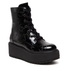 Eva Minge Γυναίκες Biker Μποτάκια Μποτάκια EM-45-10-001352 Μαύρο