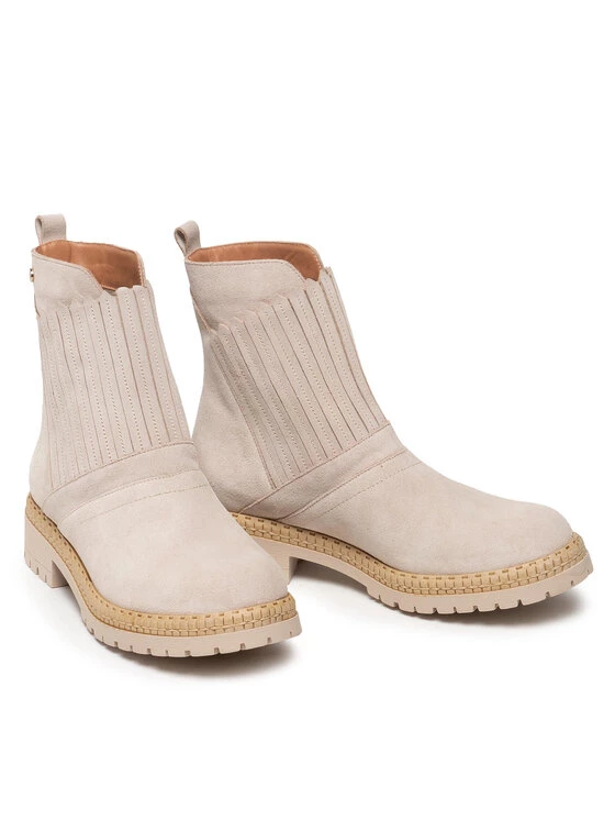 Eva Minge Γυναίκες Biker Μποτάκια Μποτάκια EM-45-10-001326 Μπεζ 5 Eva Minge Γυναίκες Biker Μποτάκια Μποτάκια EM-45-10-001326 Μπεζ - Image 5