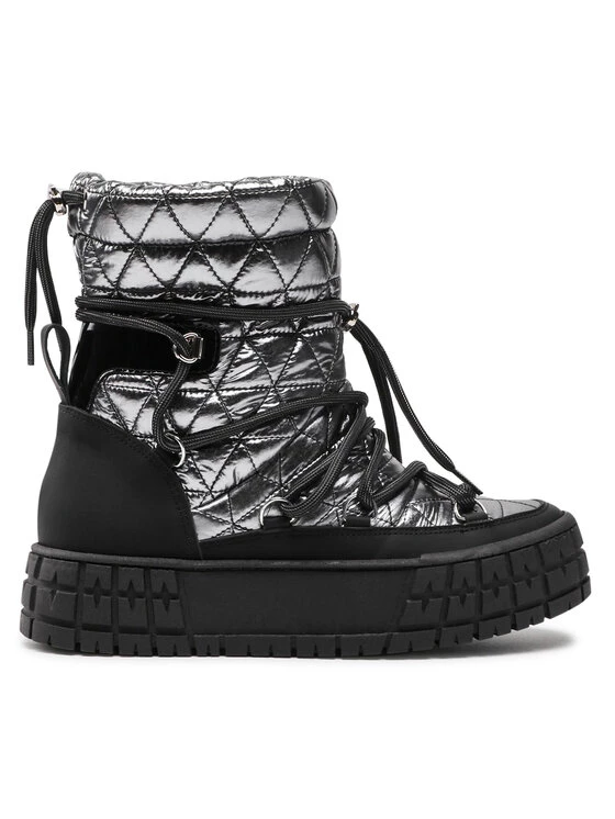 Eva Minge Γυναίκες Biker Μποτάκια Μποτάκια EM-08-10-001357 Ασημί 2 Eva Minge Γυναίκες Biker Μποτάκια Μποτάκια EM-08-10-001357 Ασημί - Image 2