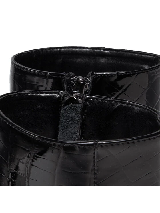 Eva Minge Γυναίκες Biker Μποτάκια Μποτάκια EM-56-10-001380 Μαύρο 6 Eva Minge Γυναίκες Biker Μποτάκια Μποτάκια EM-56-10-001380 Μαύρο - Image 6