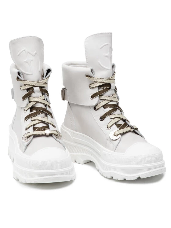 Eva Minge Γυναίκες Biker Μποτάκια Μποτάκια EM-08-10-001319 Γκρι 5 Eva Minge Γυναίκες Biker Μποτάκια Μποτάκια EM-08-10-001319 Γκρι - Image 5