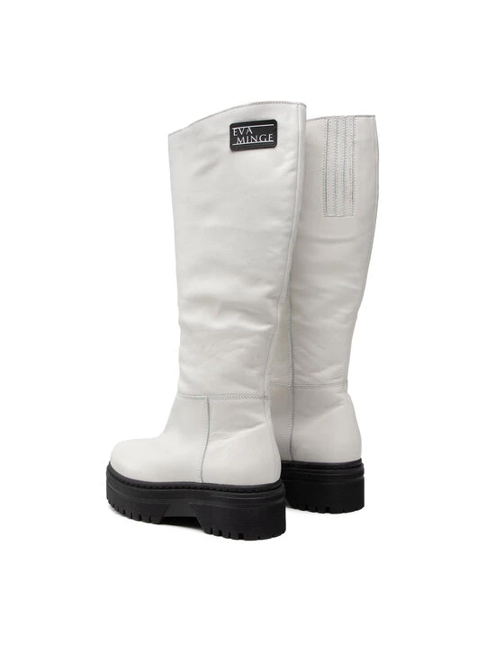 Eva Minge Γυναίκες Μπότες EM-22-10-001329 Λευκό 3 Eva Minge Γυναίκες Μπότες EM-22-10-001329 Λευκό - Image 3