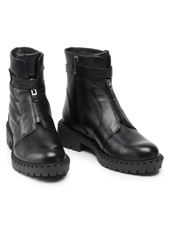 Eva Minge Γυναίκες Biker Μποτάκια Μποτάκια RST-DOMINGA-05 Μαύρο 5 Eva Minge Γυναίκες Biker Μποτάκια Μποτάκια RST-DOMINGA-05 Μαύρο - Image 5