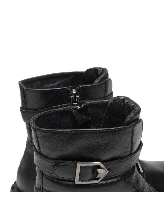 Eva Minge Γυναίκες Biker Μποτάκια Μποτάκια RST-DOMINGA-05 Μαύρο 6 Eva Minge Γυναίκες Biker Μποτάκια Μποτάκια RST-DOMINGA-05 Μαύρο - Image 6