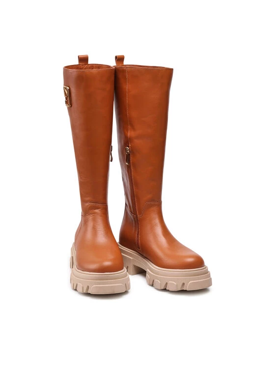 Eva Minge Γυναίκες Μπότες EM-56-09-001241 Καφέ 5 Eva Minge Γυναίκες Μπότες EM-56-09-001241 Καφέ - Image 5