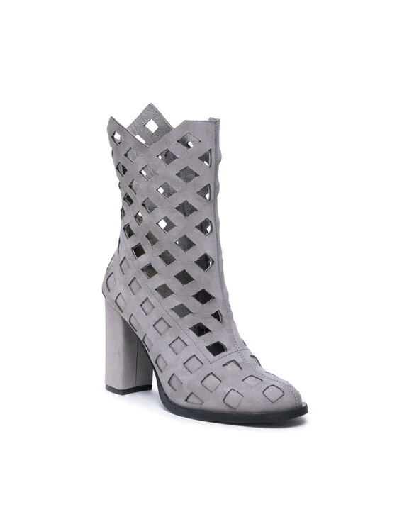 Eva Minge Γυναίκες Biker Μποτάκια Μποτάκια EM-26-09-001109 Γκρι 1 Eva Minge Γυναίκες Biker Μποτάκια Μποτάκια EM-26-09-001109 Γκρι