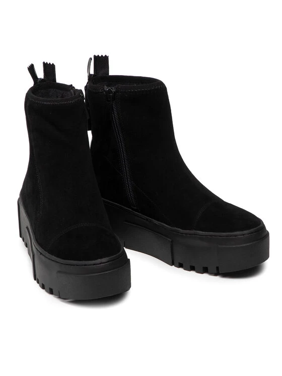 Eva Minge Γυναίκες Biker Μποτάκια Μποτάκια EM-41-10-001273 Μαύρο 5 Eva Minge Γυναίκες Biker Μποτάκια Μποτάκια EM-41-10-001273 Μαύρο - Image 5