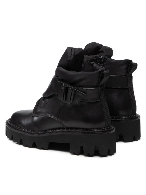 Eva Minge Γυναίκες Biker Μποτάκια Ορειβατικά παπούτσια EM-41-10-001267 Μαύρο 3 Eva Minge Γυναίκες Biker Μποτάκια Ορειβατικά παπούτσια EM-41-10-001267 Μαύρο - Image 3