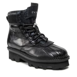 Eva Minge Γυναίκες Biker Μποτάκια Μποτάκια EM-41-10-001268 Μαύρο