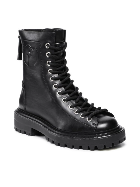 Eva Minge Γυναίκες Biker Μποτάκια Ορειβατικά παπούτσια EM-41-10-001261 Μαύρο 1 Eva Minge Γυναίκες Biker Μποτάκια Ορειβατικά παπούτσια EM-41-10-001261 Μαύρο