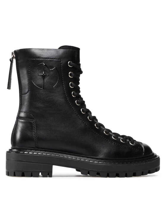 Eva Minge Γυναίκες Biker Μποτάκια Ορειβατικά παπούτσια EM-41-10-001261 Μαύρο 2 Eva Minge Γυναίκες Biker Μποτάκια Ορειβατικά παπούτσια EM-41-10-001261 Μαύρο - Image 2