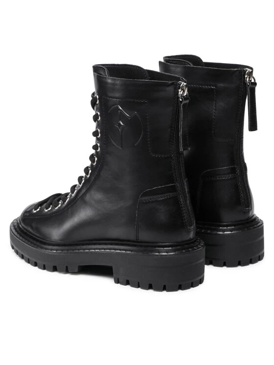 Eva Minge Γυναίκες Biker Μποτάκια Ορειβατικά παπούτσια EM-41-10-001261 Μαύρο 3 Eva Minge Γυναίκες Biker Μποτάκια Ορειβατικά παπούτσια EM-41-10-001261 Μαύρο - Image 3