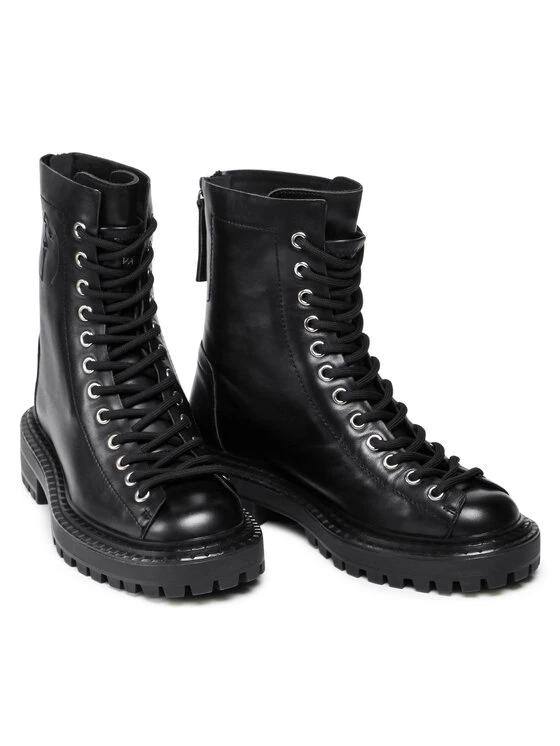 Eva Minge Γυναίκες Biker Μποτάκια Ορειβατικά παπούτσια EM-41-10-001261 Μαύρο 5 Eva Minge Γυναίκες Biker Μποτάκια Ορειβατικά παπούτσια EM-41-10-001261 Μαύρο - Image 5