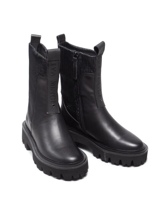 Eva Minge Γυναίκες Biker Μποτάκια Ορειβατικά παπούτσια EM-41-10-001260 Μαύρο 5 Eva Minge Γυναίκες Biker Μποτάκια Ορειβατικά παπούτσια EM-41-10-001260 Μαύρο - Image 5