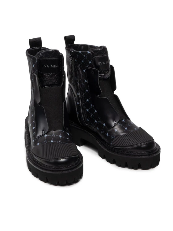 Eva Minge Γυναίκες Biker Μποτάκια Ορειβατικά παπούτσια 41-10-001262 Μαύρο 5 Eva Minge Γυναίκες Biker Μποτάκια Ορειβατικά παπούτσια 41-10-001262 Μαύρο - Image 5
