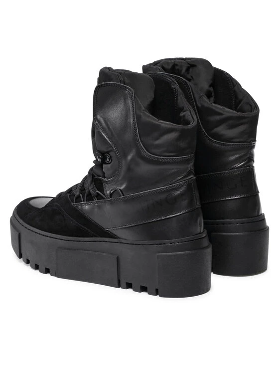 Eva Minge Γυναίκες Biker Μποτάκια Μποτάκια EM-41-10-001259 Μαύρο 3 Eva Minge Γυναίκες Biker Μποτάκια Μποτάκια EM-41-10-001259 Μαύρο - Image 3