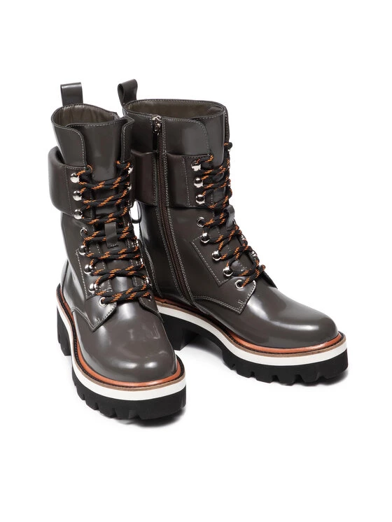 Eva Minge Γυναίκες Biker Μποτάκια Μποτάκια EM-41-10-001258 Γκρι 5 Eva Minge Γυναίκες Biker Μποτάκια Μποτάκια EM-41-10-001258 Γκρι - Image 5