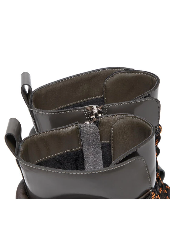 Eva Minge Γυναίκες Biker Μποτάκια Μποτάκια EM-41-10-001258 Γκρι 6 Eva Minge Γυναίκες Biker Μποτάκια Μποτάκια EM-41-10-001258 Γκρι - Image 6