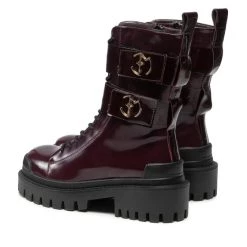 Eva Minge Γυναίκες Biker Μποτάκια Ορειβατικά παπούτσια EM-41-10-001255 Μπορντό -Eva Minge Κατάστημα unnamed file 2506