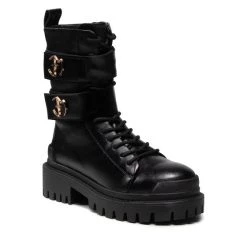 Eva Minge Γυναίκες Biker Μποτάκια Ορειβατικά παπούτσια EM-41-10-001255 Μαύρο