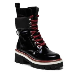 Eva Minge Γυναίκες Biker Μποτάκια Μποτάκια EM-41-10-001258 Μαύρο