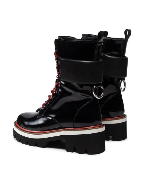 Eva Minge Γυναίκες Biker Μποτάκια Μποτάκια EM-41-10-001258 Μαύρο 3 Eva Minge Γυναίκες Biker Μποτάκια Μποτάκια EM-41-10-001258 Μαύρο - Image 3