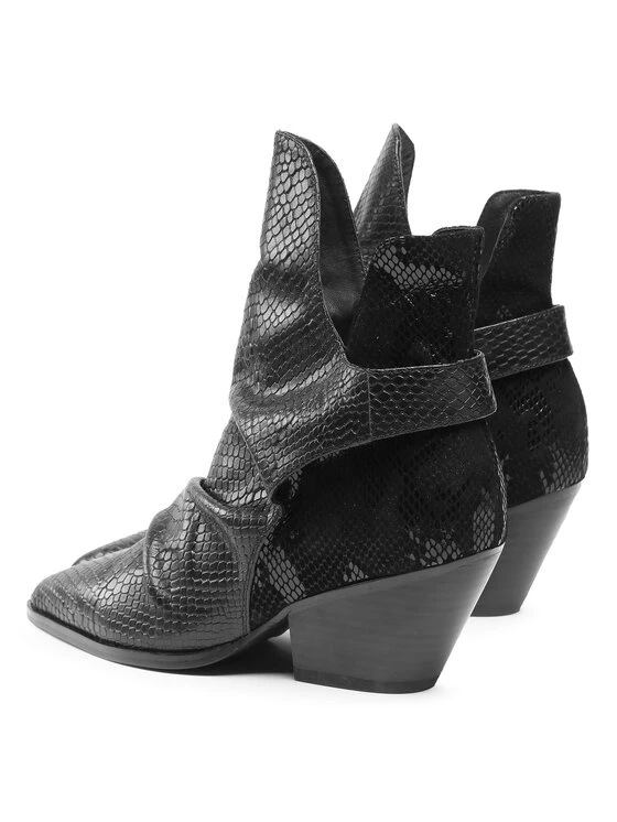 Eva Minge Γυναίκες Biker Μποτάκια Μποτάκια EM-59-09-001107 Μαύρο 3 Eva Minge Γυναίκες Biker Μποτάκια Μποτάκια EM-59-09-001107 Μαύρο - Image 3