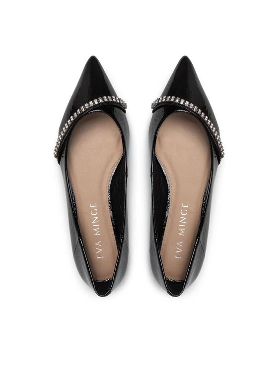 Eva Minge Γυναίκες Μπαλαρίνες EM-67-11-001433 Μαύρο 6 Eva Minge Γυναίκες Μπαλαρίνες EM-67-11-001433 Μαύρο - Image 6